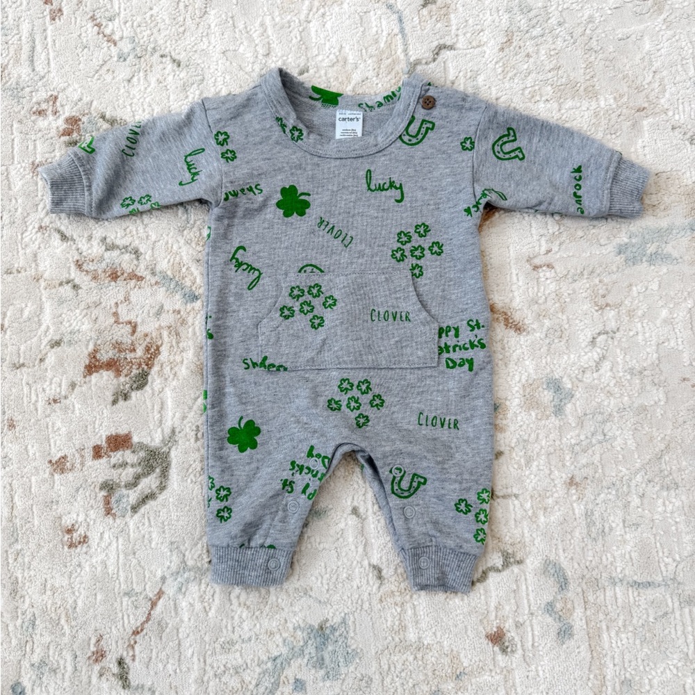St. Patrick’s Day Infant Romper